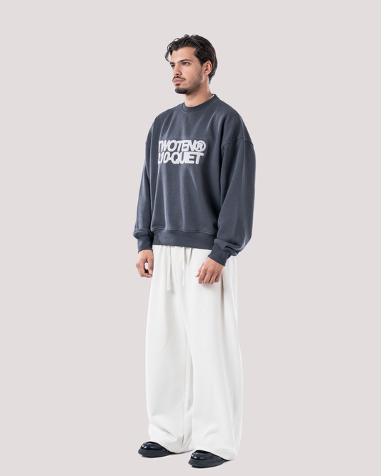 TWOTEN GREY CREWNECK