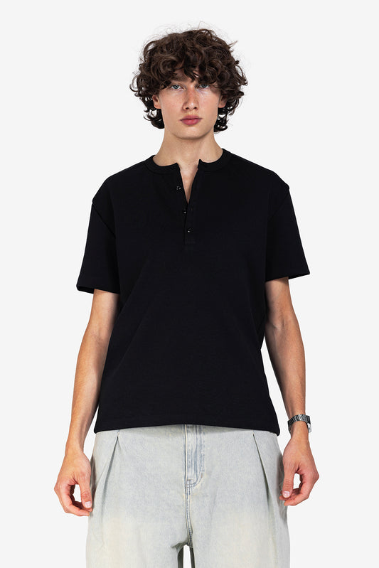 Mercer Black Henley