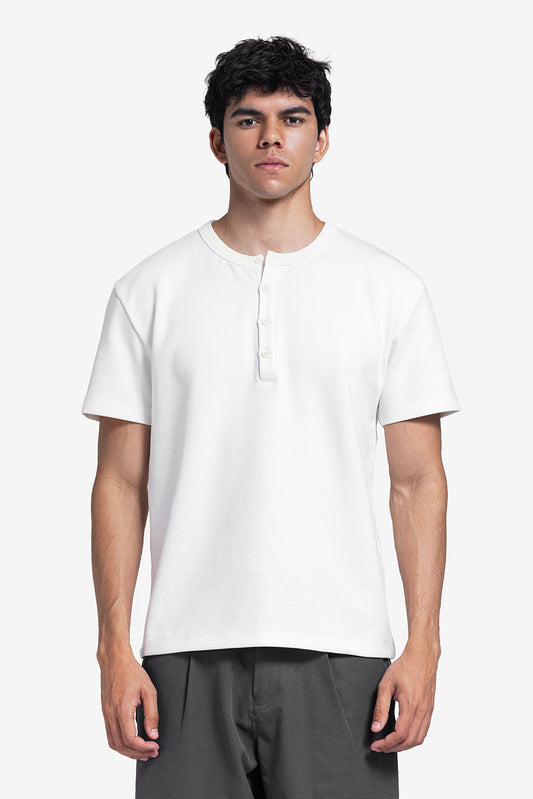 Mercer Ecru Henley